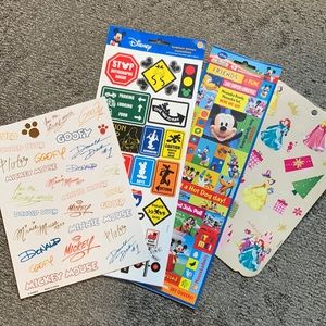 FREE w/BUNDLE!  Disney Scrapbooking Stickers